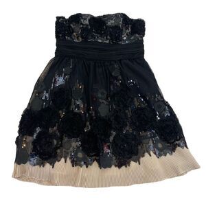 WOMENS MINUET STRAPLESS PARTY DRESS HOCO PROM SIZE MEDIUM‎